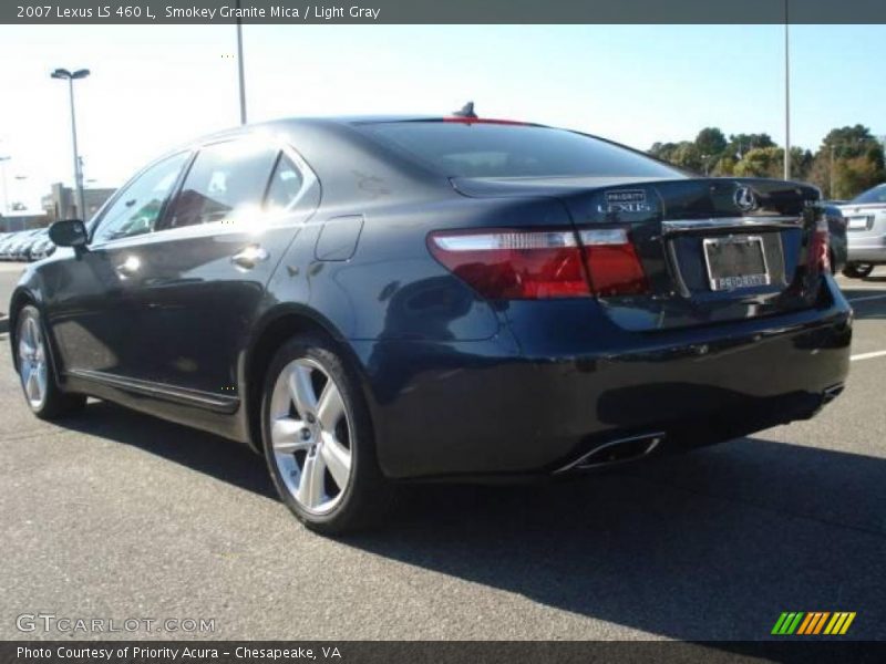 Smokey Granite Mica / Light Gray 2007 Lexus LS 460 L