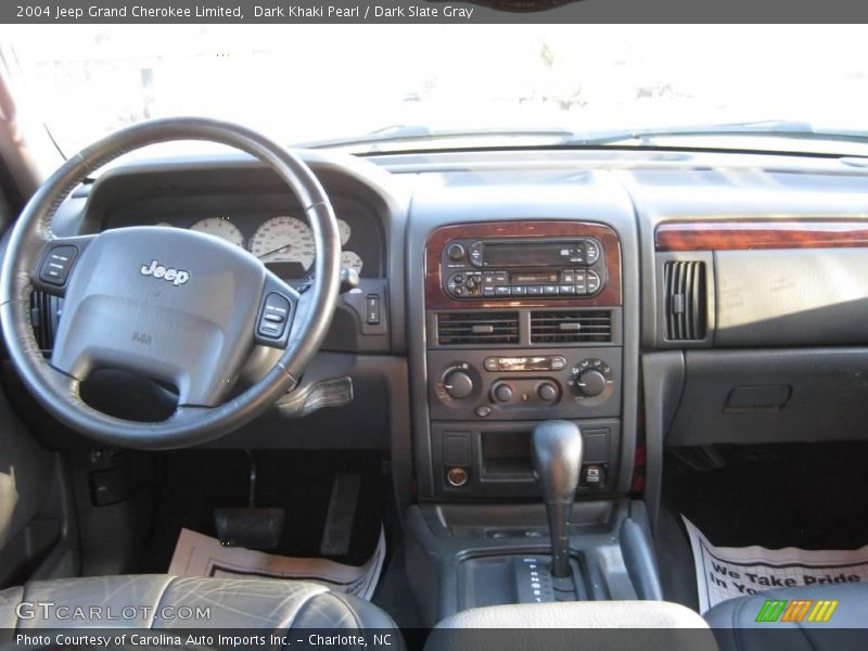 Dark Khaki Pearl / Dark Slate Gray 2004 Jeep Grand Cherokee Limited