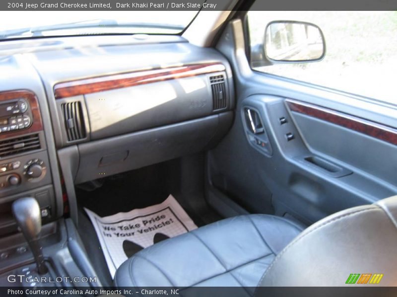 Dark Khaki Pearl / Dark Slate Gray 2004 Jeep Grand Cherokee Limited