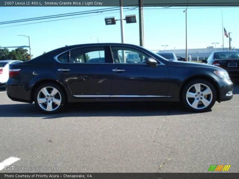 Smokey Granite Mica / Light Gray 2007 Lexus LS 460 L