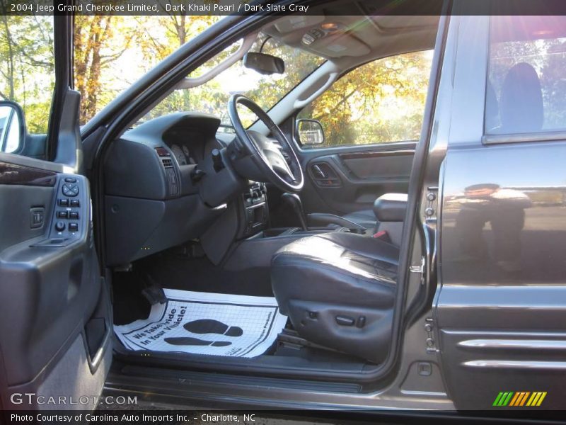 Dark Khaki Pearl / Dark Slate Gray 2004 Jeep Grand Cherokee Limited