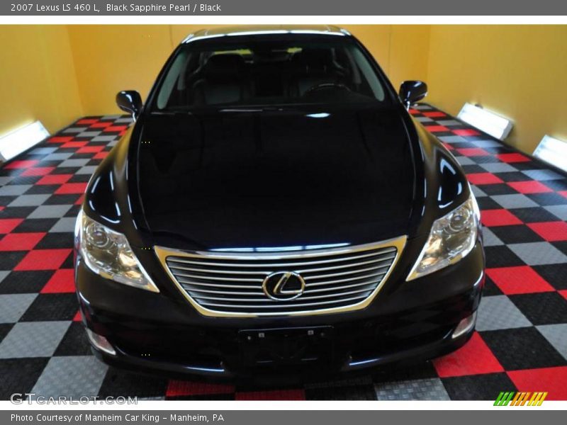 Black Sapphire Pearl / Black 2007 Lexus LS 460 L