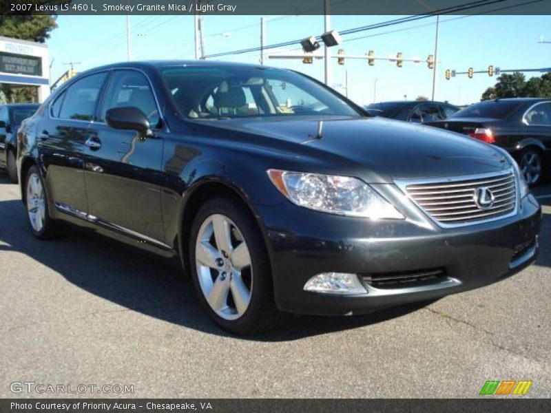 Smokey Granite Mica / Light Gray 2007 Lexus LS 460 L
