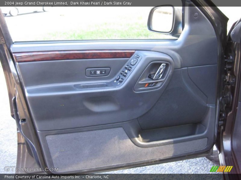 Dark Khaki Pearl / Dark Slate Gray 2004 Jeep Grand Cherokee Limited