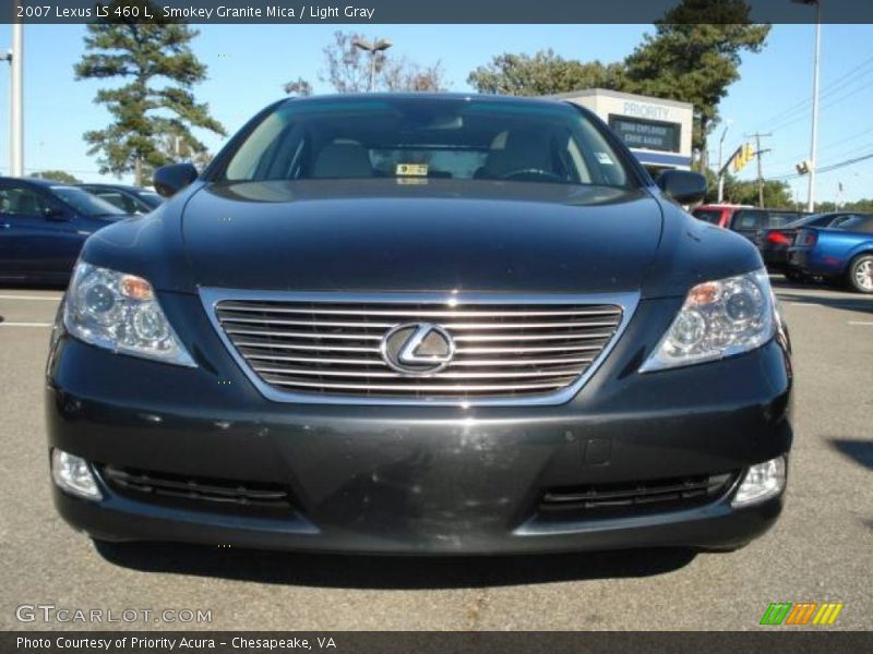 Smokey Granite Mica / Light Gray 2007 Lexus LS 460 L