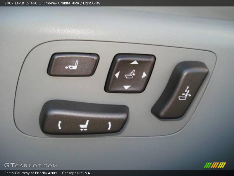 Smokey Granite Mica / Light Gray 2007 Lexus LS 460 L