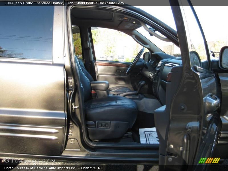 Dark Khaki Pearl / Dark Slate Gray 2004 Jeep Grand Cherokee Limited