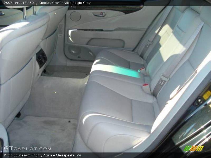 Smokey Granite Mica / Light Gray 2007 Lexus LS 460 L