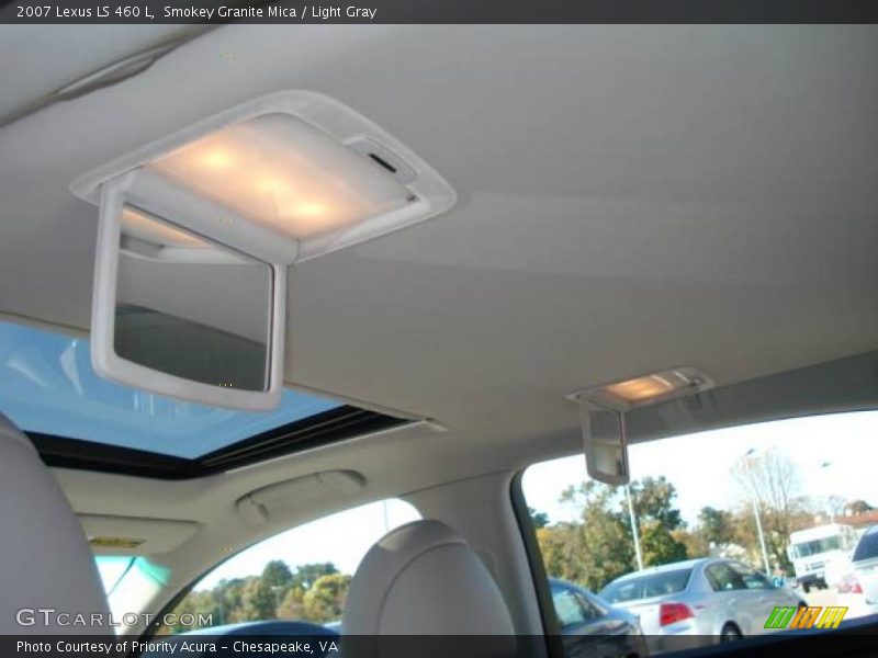 Smokey Granite Mica / Light Gray 2007 Lexus LS 460 L