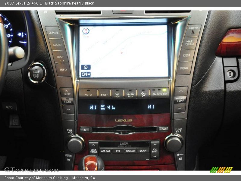 Black Sapphire Pearl / Black 2007 Lexus LS 460 L