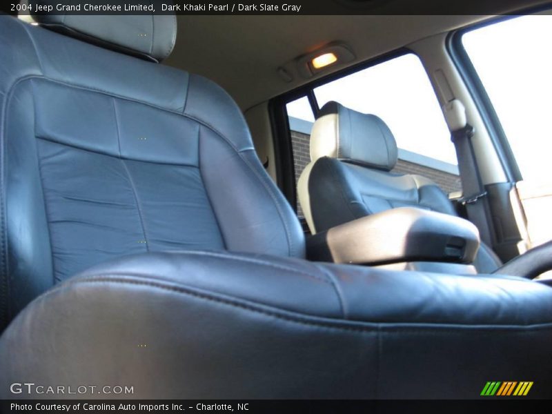 Dark Khaki Pearl / Dark Slate Gray 2004 Jeep Grand Cherokee Limited