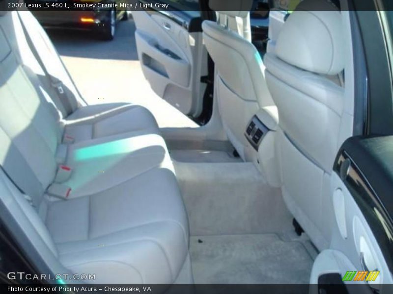 Smokey Granite Mica / Light Gray 2007 Lexus LS 460 L