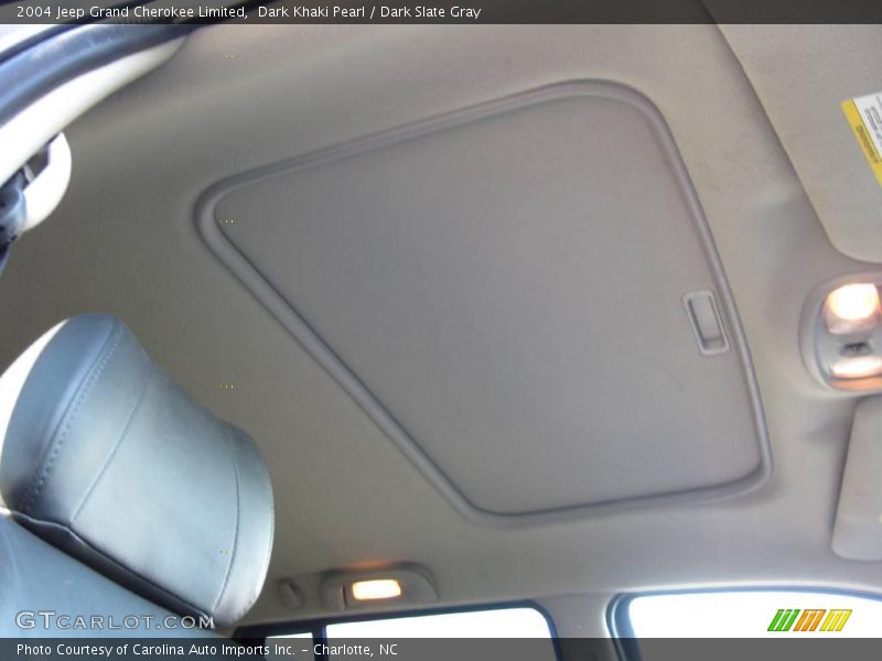 Dark Khaki Pearl / Dark Slate Gray 2004 Jeep Grand Cherokee Limited