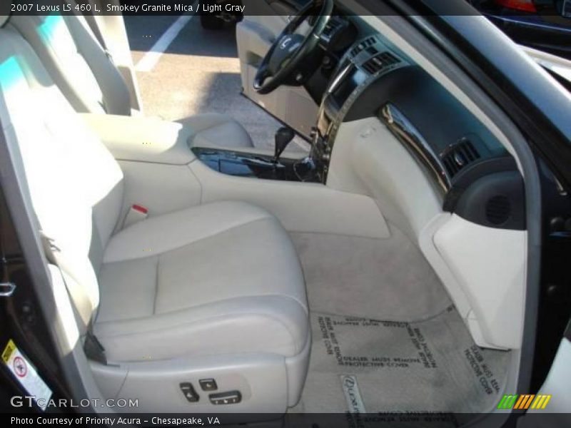 Smokey Granite Mica / Light Gray 2007 Lexus LS 460 L