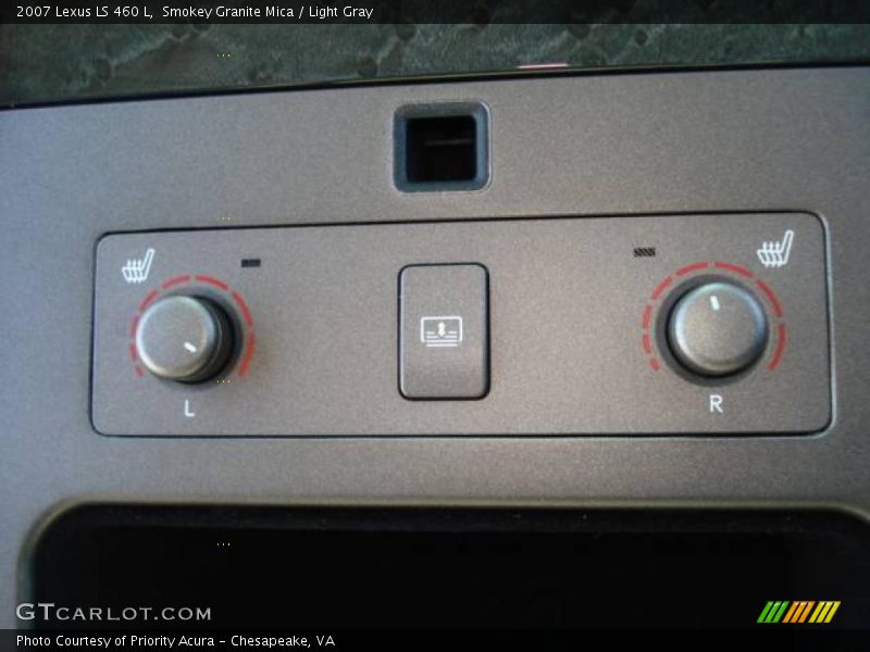 Smokey Granite Mica / Light Gray 2007 Lexus LS 460 L