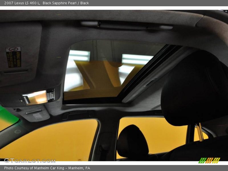 Black Sapphire Pearl / Black 2007 Lexus LS 460 L