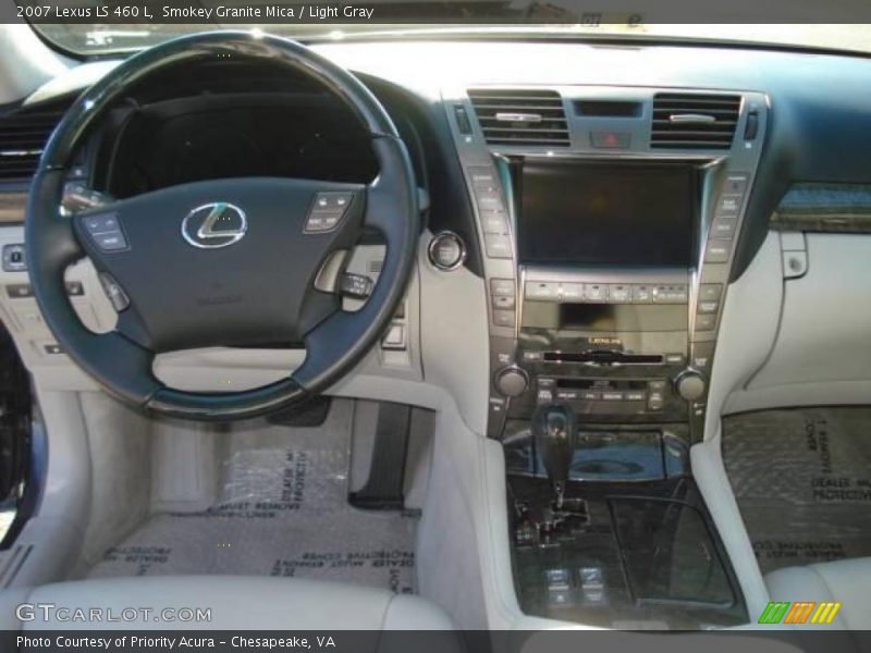 Smokey Granite Mica / Light Gray 2007 Lexus LS 460 L