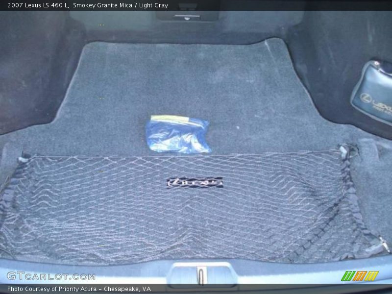 Smokey Granite Mica / Light Gray 2007 Lexus LS 460 L