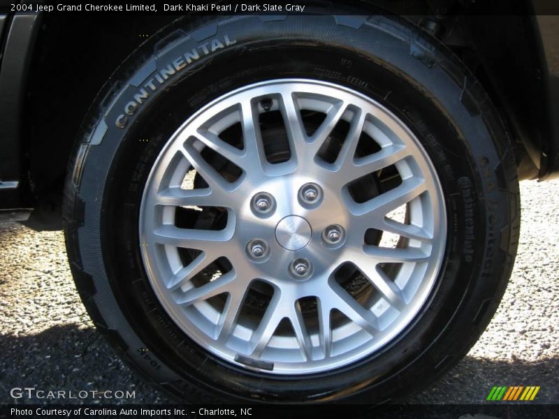 Dark Khaki Pearl / Dark Slate Gray 2004 Jeep Grand Cherokee Limited