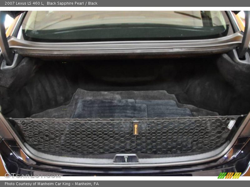 Black Sapphire Pearl / Black 2007 Lexus LS 460 L