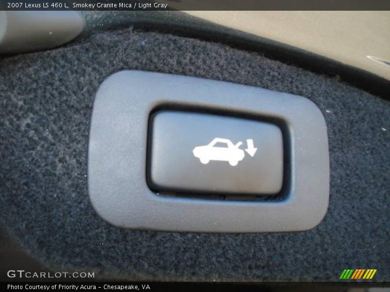 Smokey Granite Mica / Light Gray 2007 Lexus LS 460 L