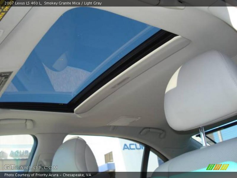 Smokey Granite Mica / Light Gray 2007 Lexus LS 460 L