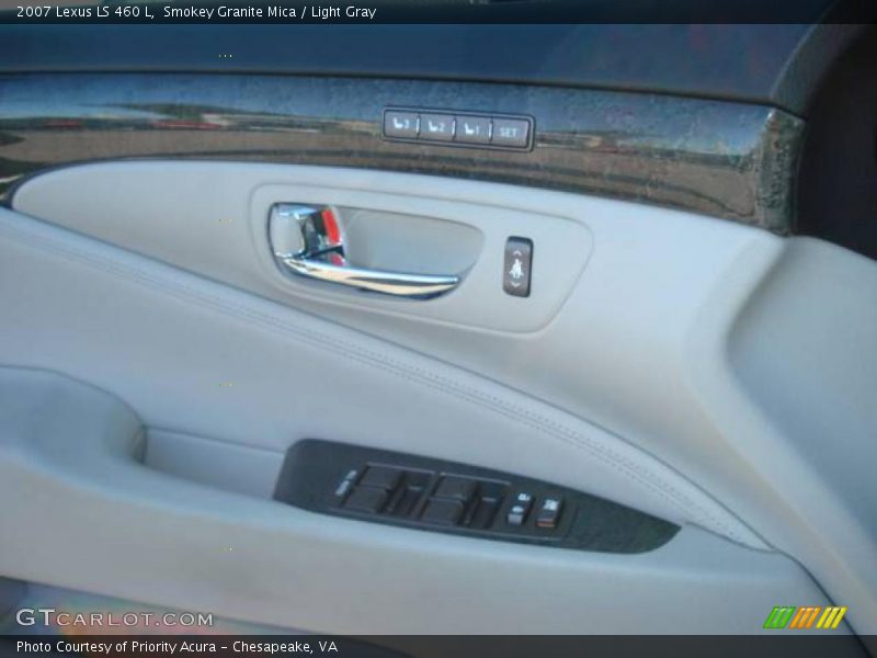 Smokey Granite Mica / Light Gray 2007 Lexus LS 460 L