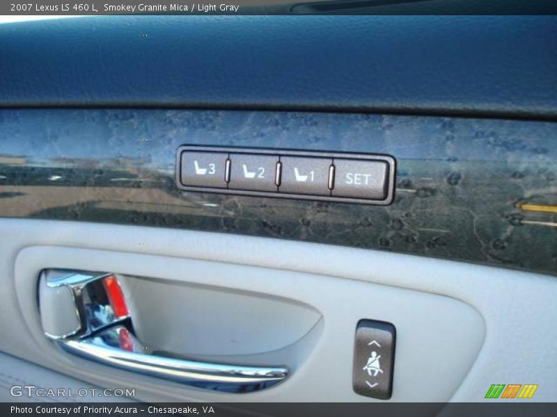 Smokey Granite Mica / Light Gray 2007 Lexus LS 460 L