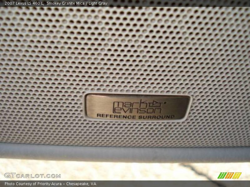 Smokey Granite Mica / Light Gray 2007 Lexus LS 460 L
