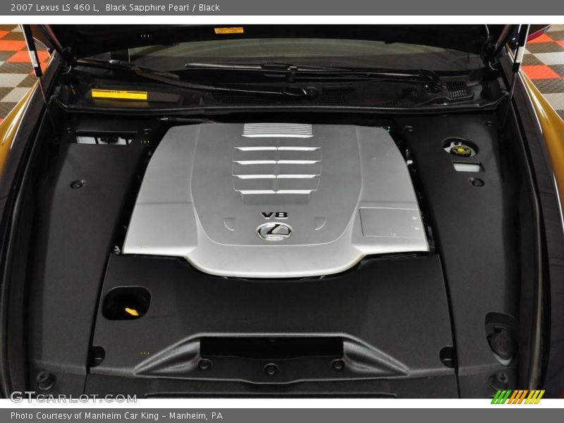 Black Sapphire Pearl / Black 2007 Lexus LS 460 L