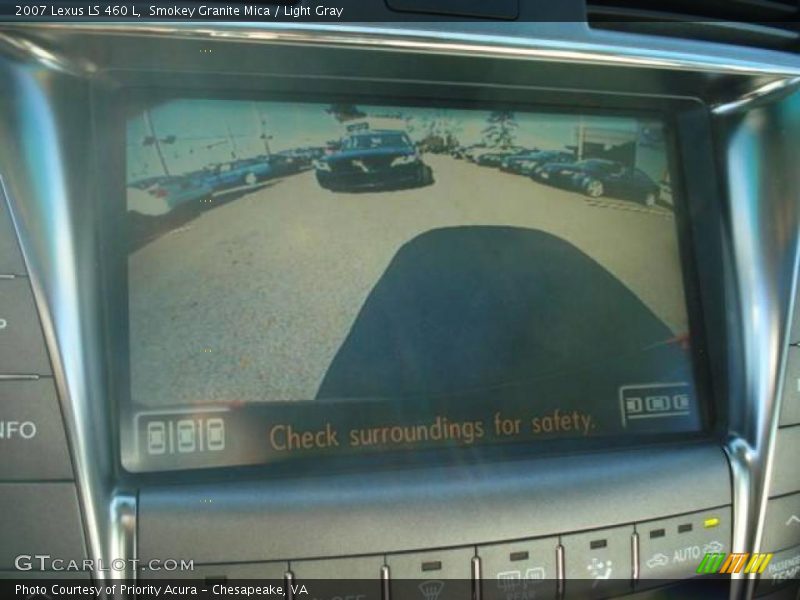 Smokey Granite Mica / Light Gray 2007 Lexus LS 460 L