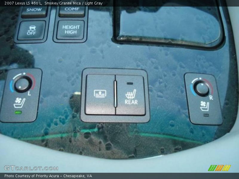 Smokey Granite Mica / Light Gray 2007 Lexus LS 460 L