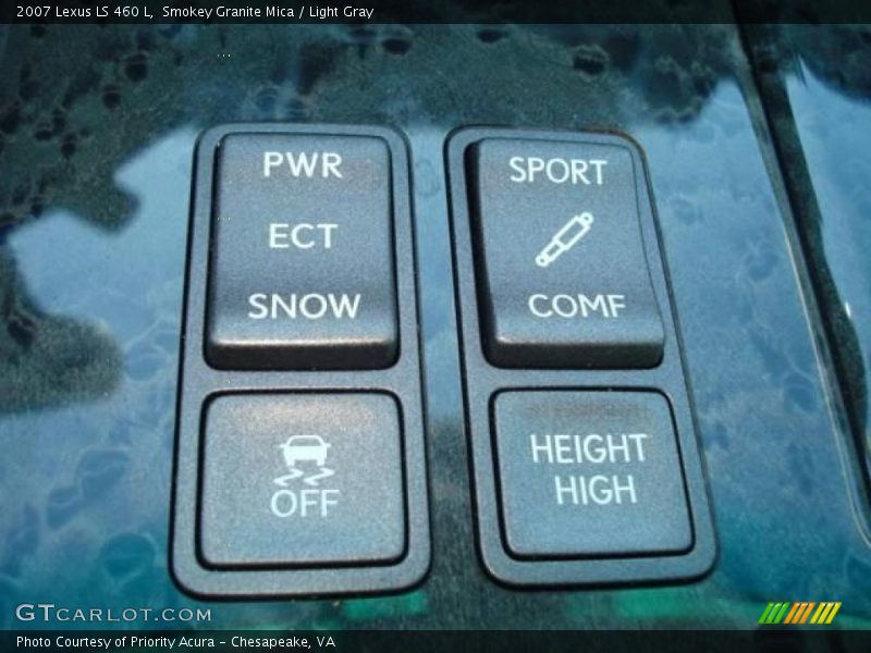 Smokey Granite Mica / Light Gray 2007 Lexus LS 460 L