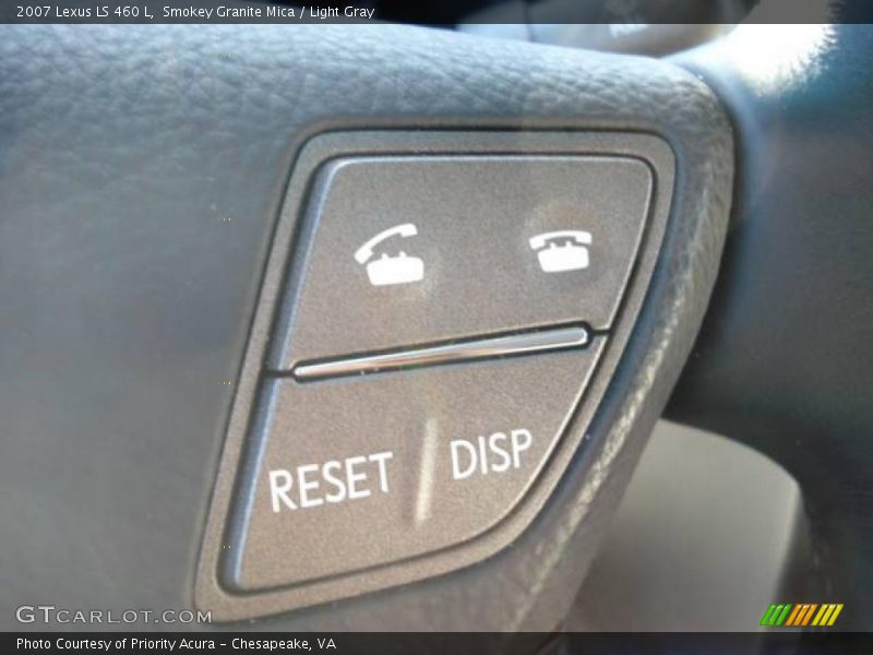 Smokey Granite Mica / Light Gray 2007 Lexus LS 460 L