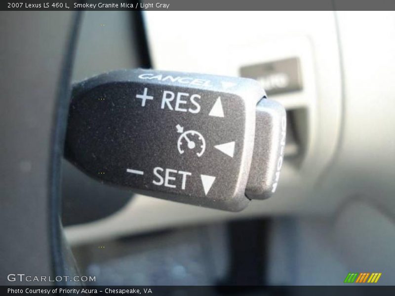 Smokey Granite Mica / Light Gray 2007 Lexus LS 460 L