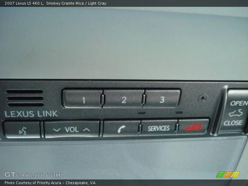 Smokey Granite Mica / Light Gray 2007 Lexus LS 460 L