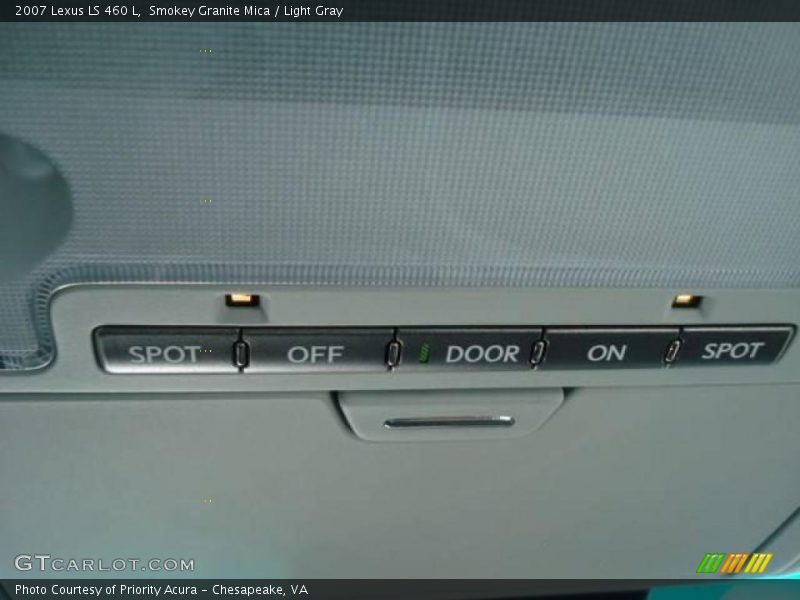 Smokey Granite Mica / Light Gray 2007 Lexus LS 460 L