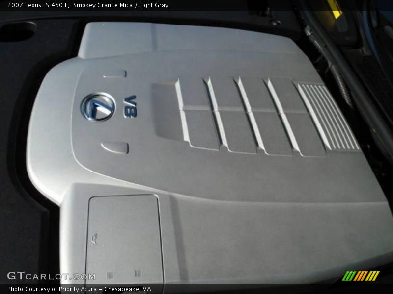 Smokey Granite Mica / Light Gray 2007 Lexus LS 460 L