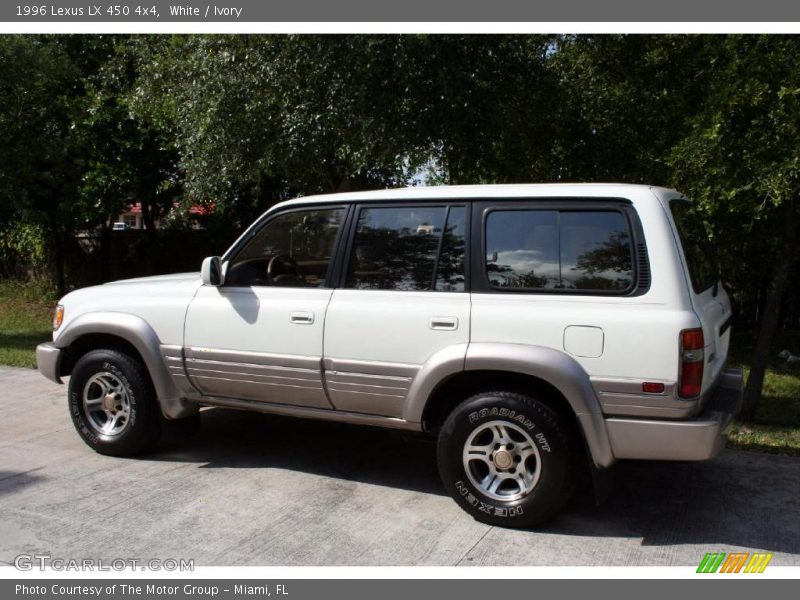 White / Ivory 1996 Lexus LX 450 4x4