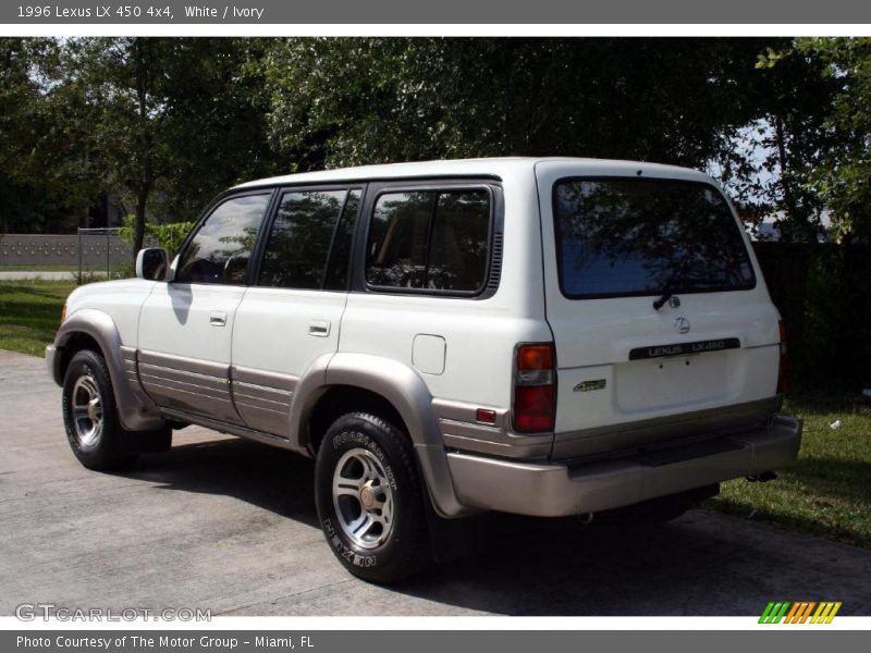 White / Ivory 1996 Lexus LX 450 4x4