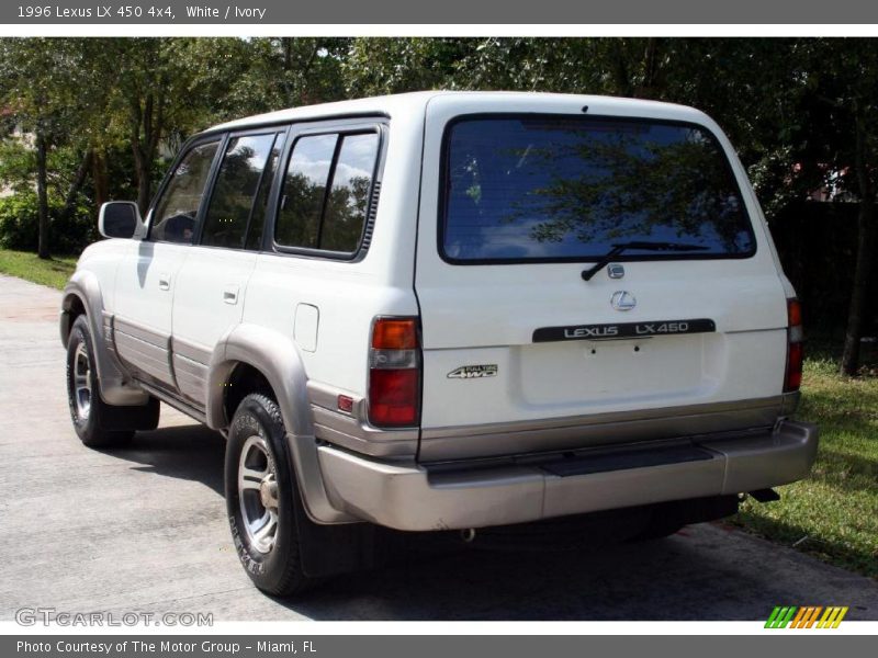 White / Ivory 1996 Lexus LX 450 4x4