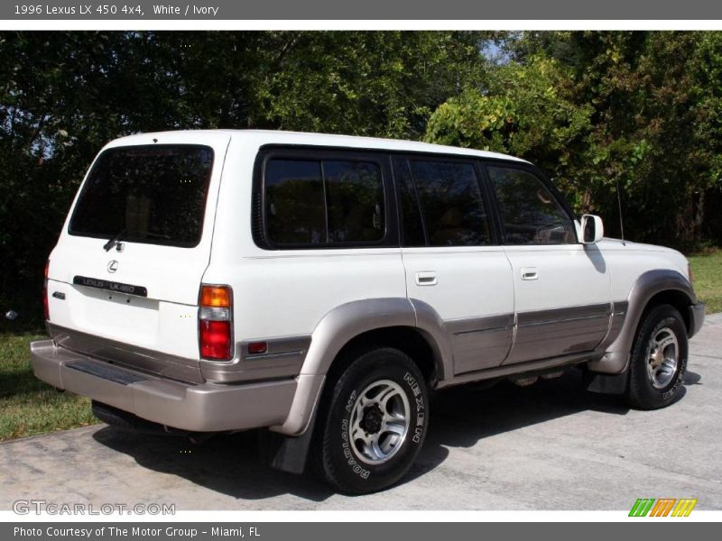 White / Ivory 1996 Lexus LX 450 4x4