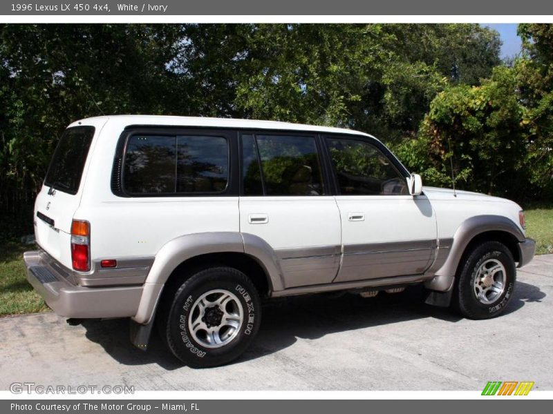White / Ivory 1996 Lexus LX 450 4x4