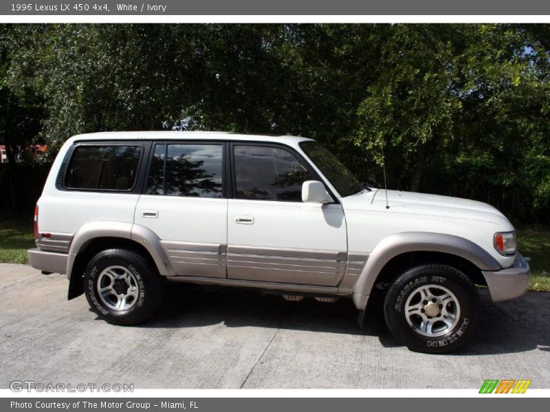 White / Ivory 1996 Lexus LX 450 4x4