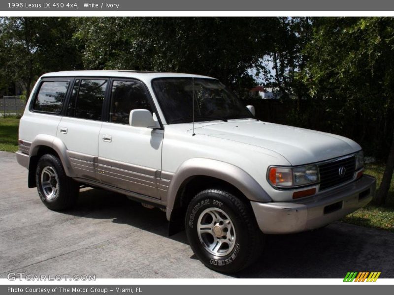 White / Ivory 1996 Lexus LX 450 4x4