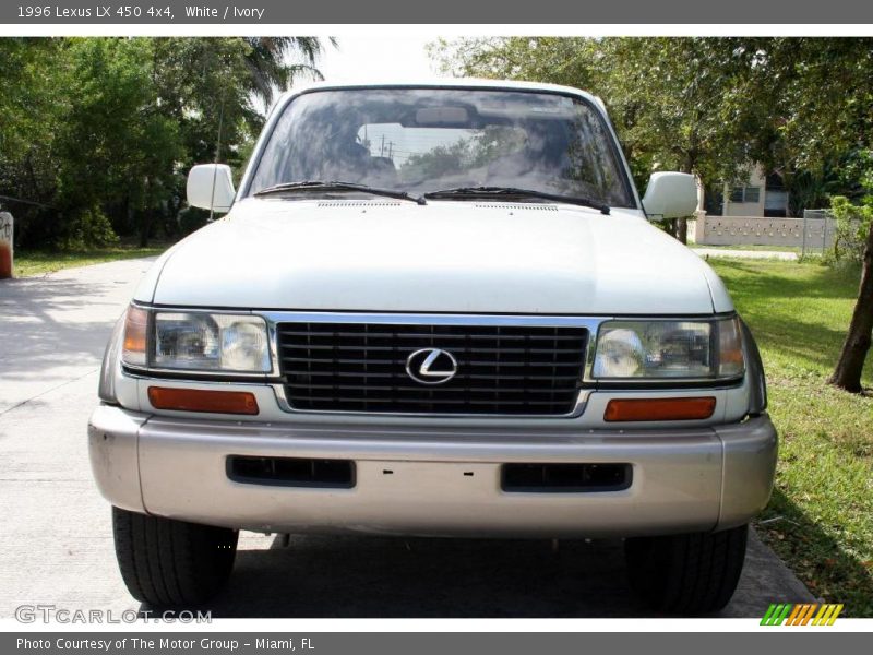 White / Ivory 1996 Lexus LX 450 4x4