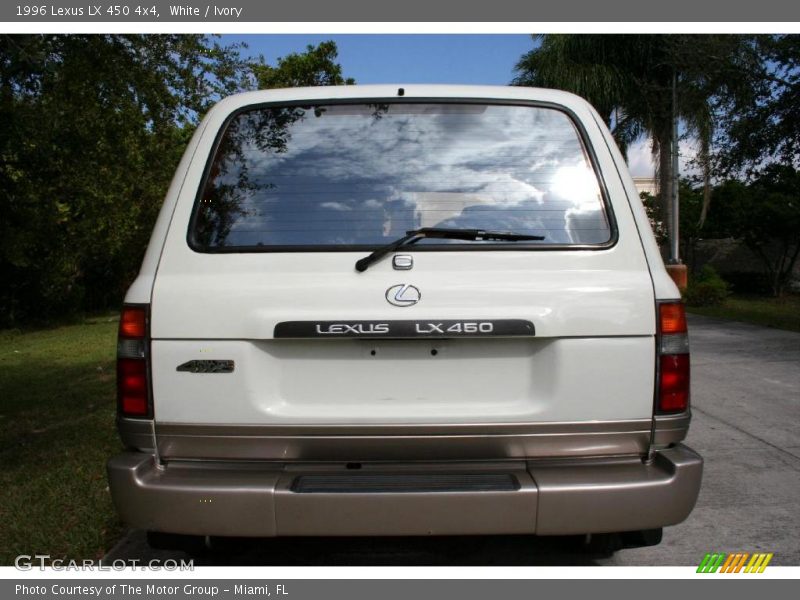 White / Ivory 1996 Lexus LX 450 4x4