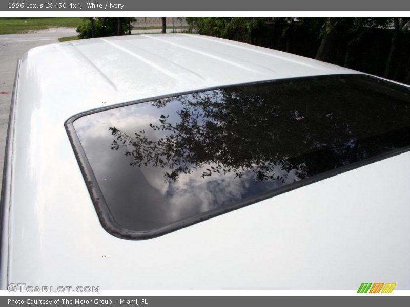 White / Ivory 1996 Lexus LX 450 4x4