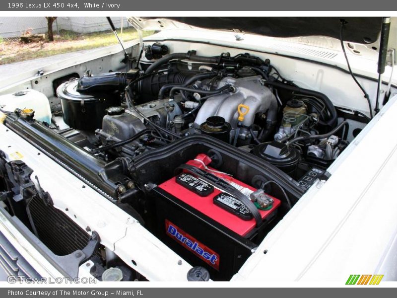 White / Ivory 1996 Lexus LX 450 4x4