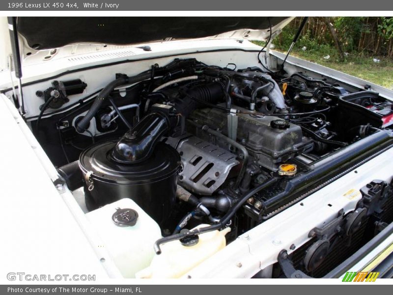 White / Ivory 1996 Lexus LX 450 4x4
